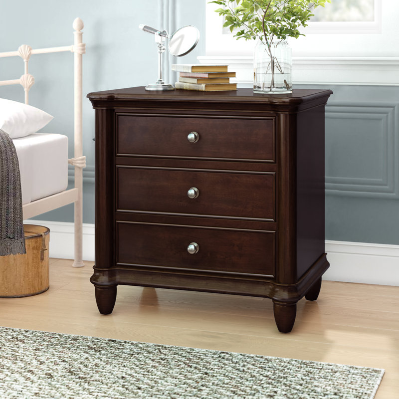 Three Posts Fromberg 3 Drawer Bachelor's Chest & Reviews Wayfair